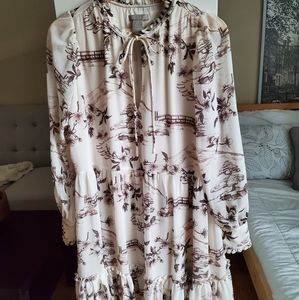 H&M chiffon dress